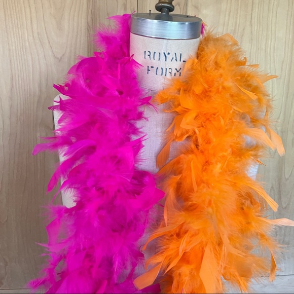 Multi color feather boa - Picture 4 of 5